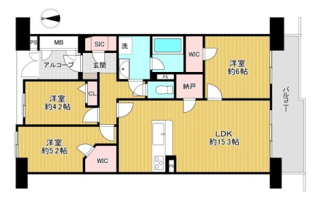 東京都練馬区光が丘3丁目の中古マンションの画像