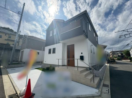 東京都八王子市館町の新築一戸建ての現地外観写真