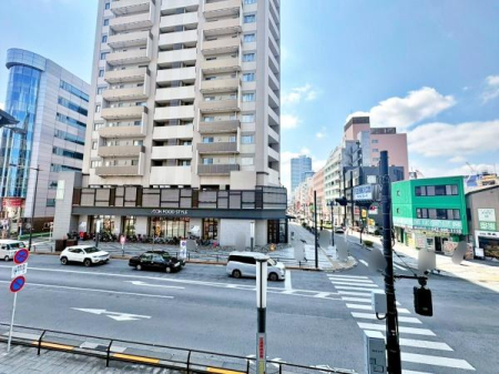 東京都八王子市横山町の中古マンションのバルコニー