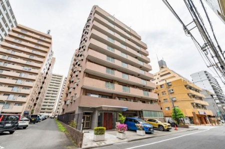 東京都八王子市八日町の中古マンションの現地外観写真